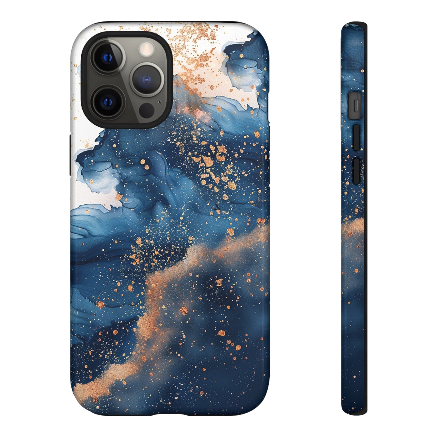 Blue Watercolors Tough Phone Case