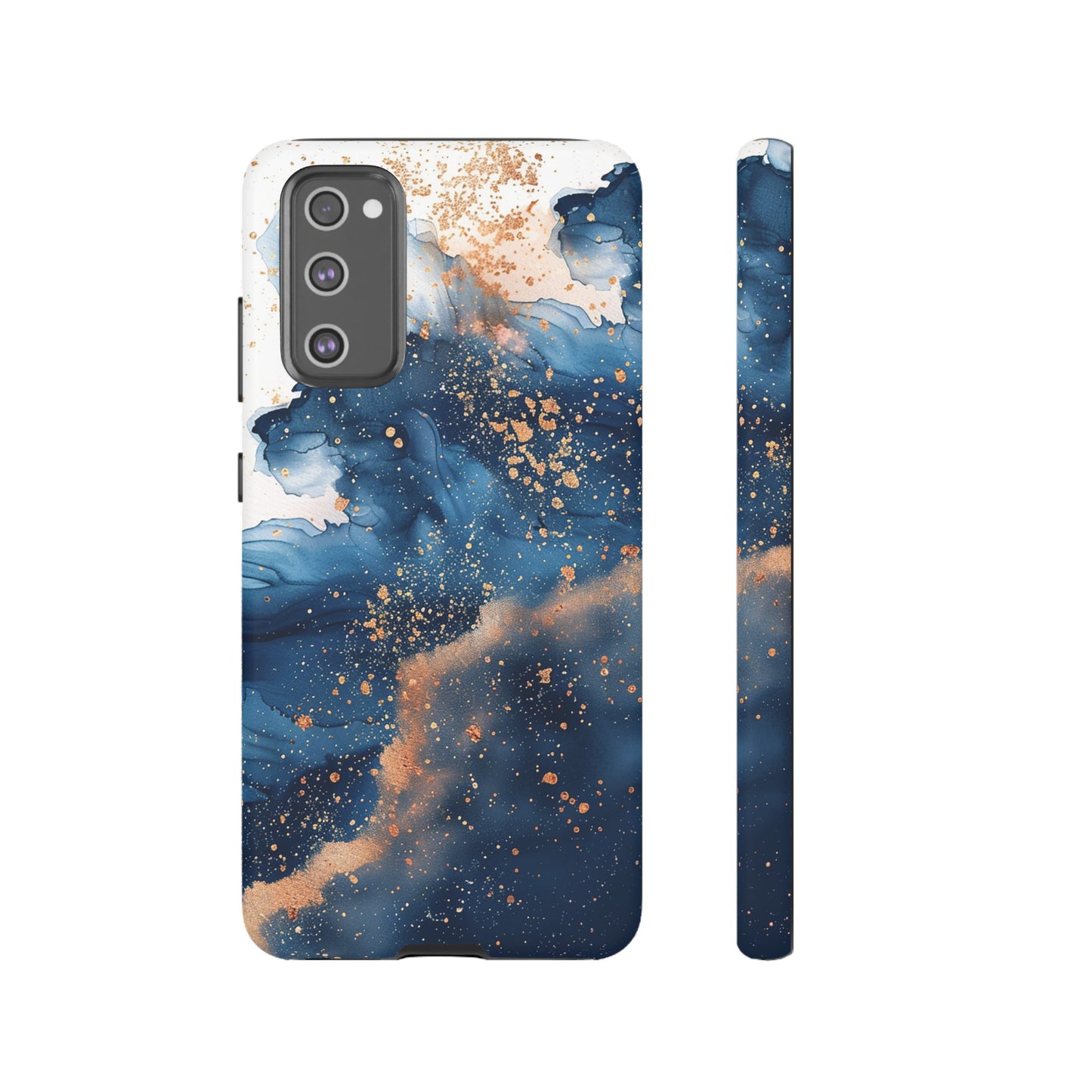 Blue Watercolors Tough Phone Case