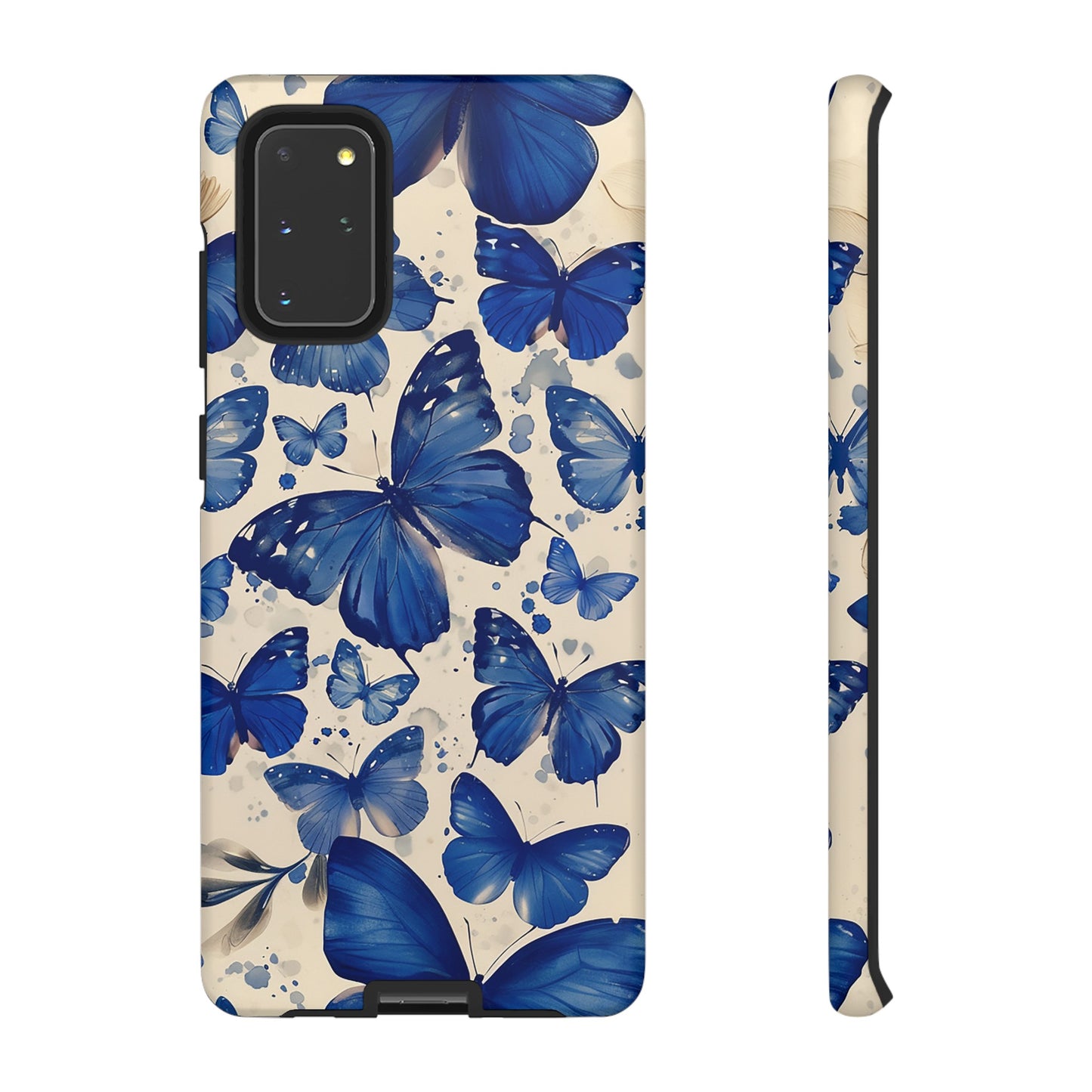 Blue Butterfly Tough Phone Case