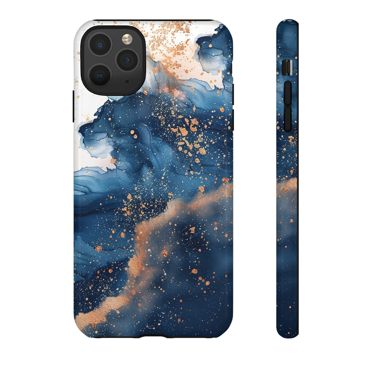 Blue Watercolors Tough Phone Case