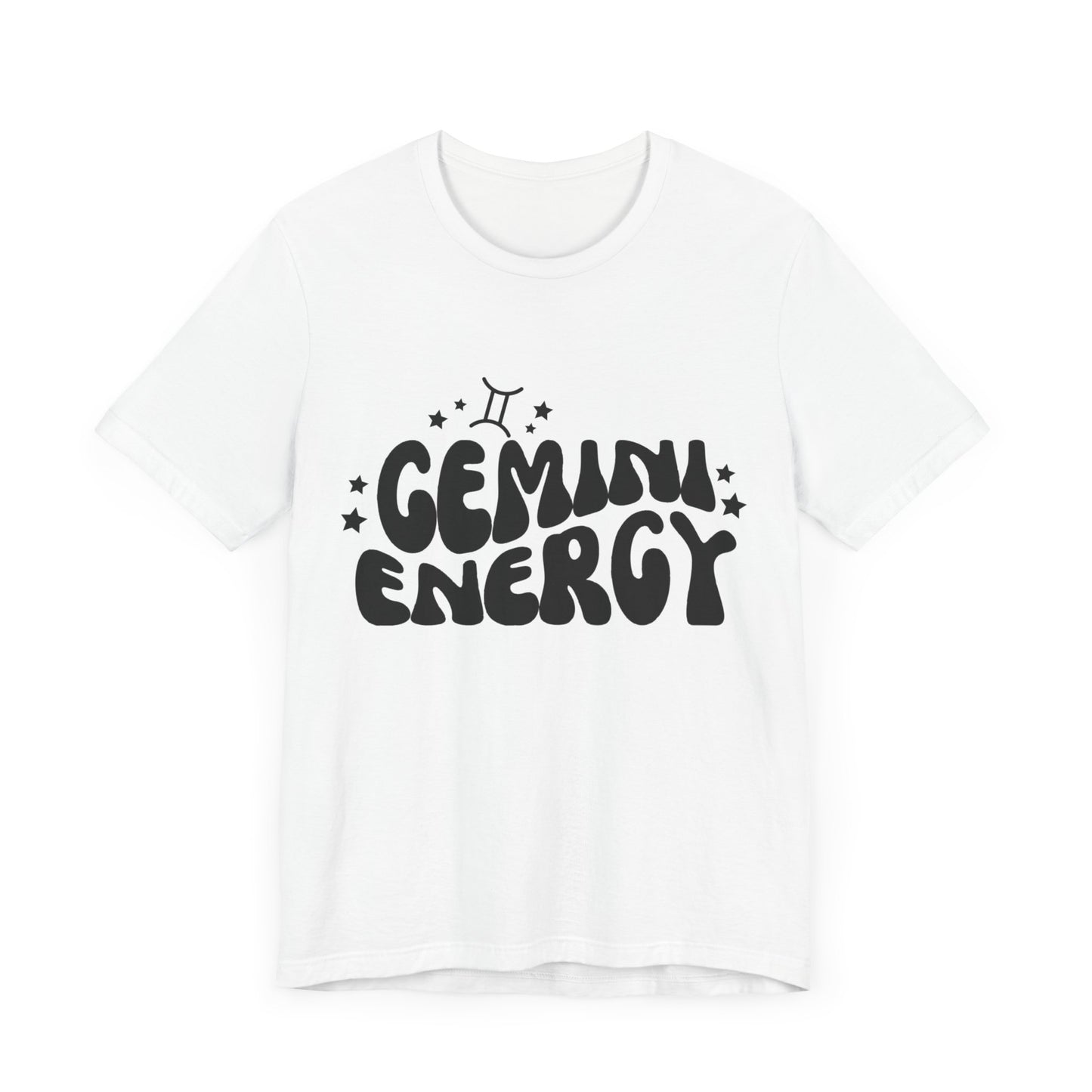 Gemini Energy Unisex Jersey Short Sleeve Tee