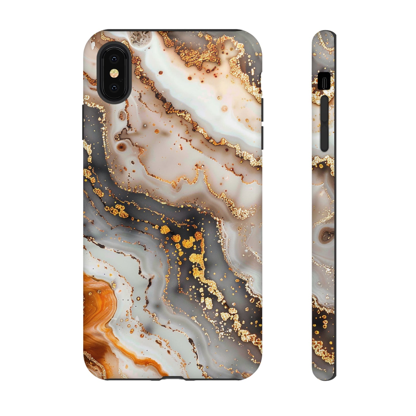 Gold Agate Tough Phone Case