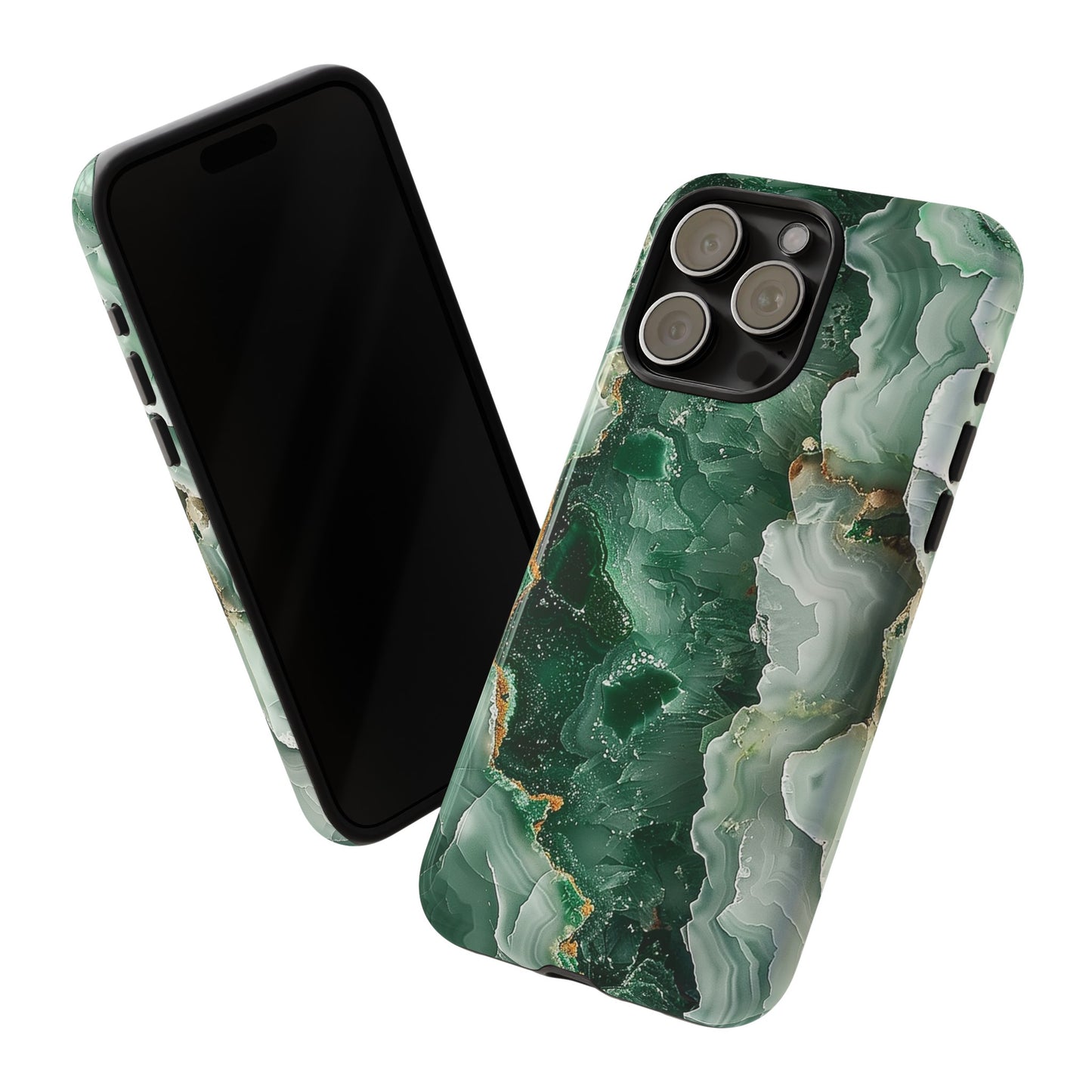 Emerald Agate Tough Phone Case