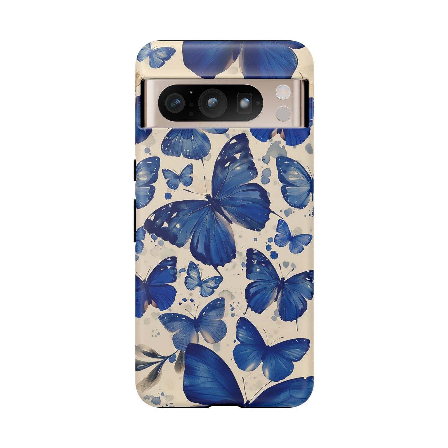 Blue Butterfly Tough Phone Case