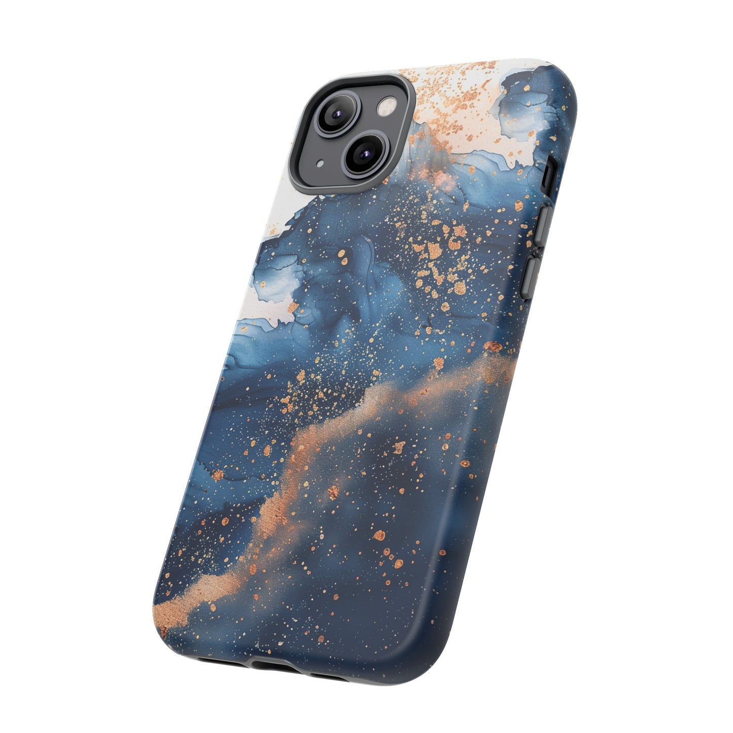 Blue Watercolors Tough Phone Case