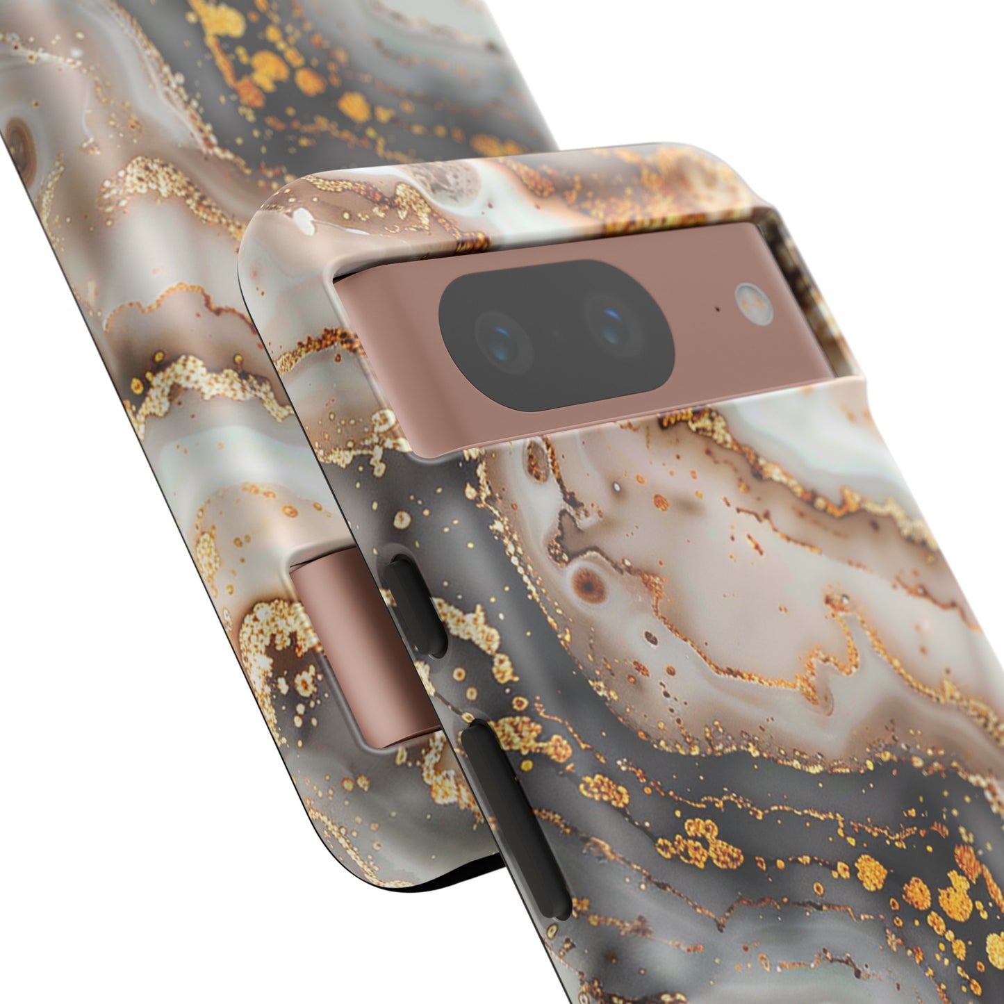 Gold Agate Tough Phone Case