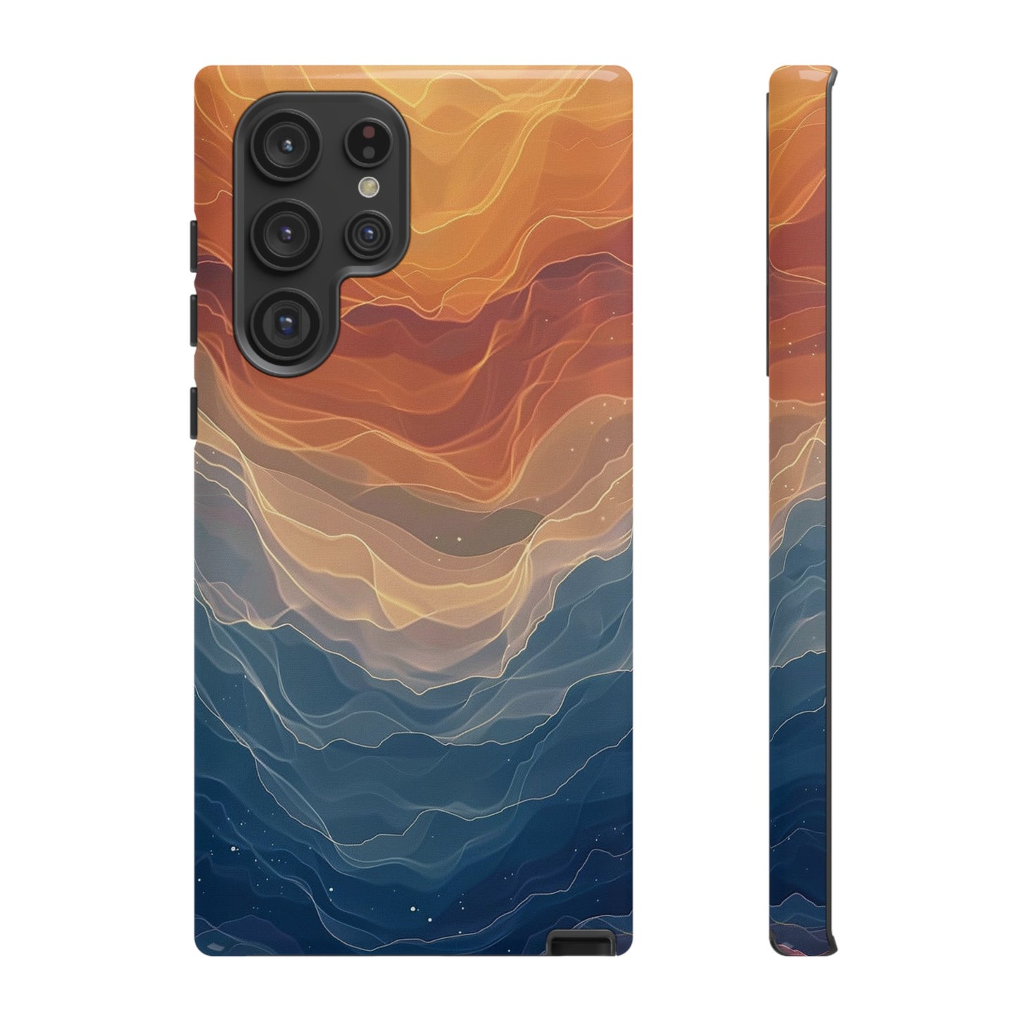 Color Waves Tough Phone Case