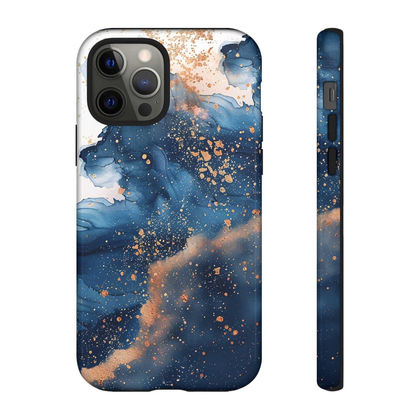 Blue Watercolors Tough Phone Case