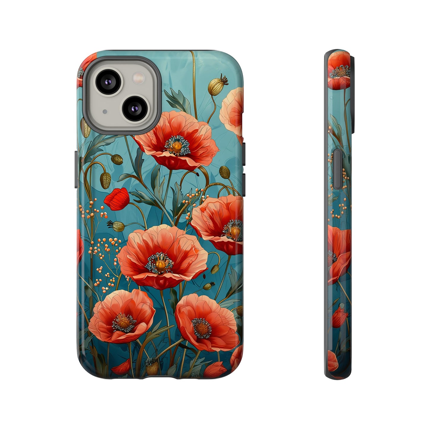 Poppies Tough Phone Case