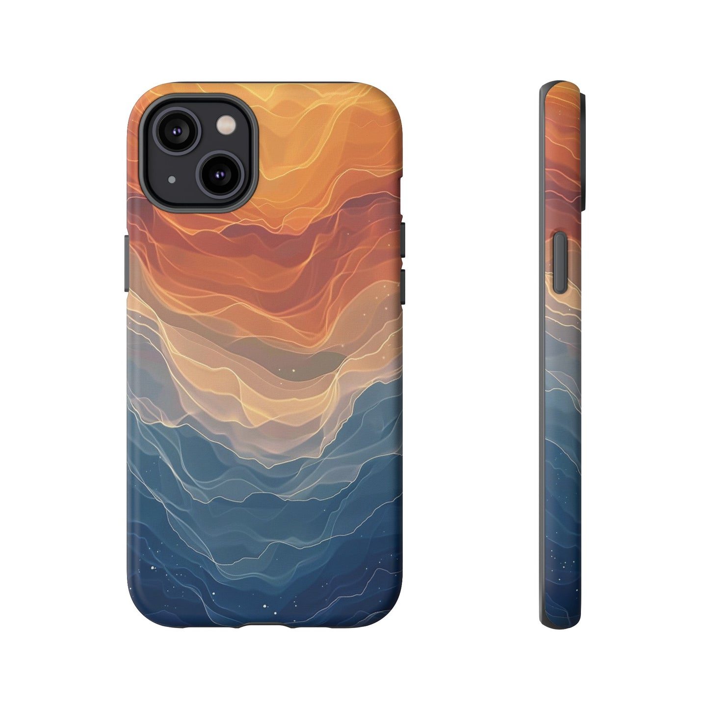 Color Waves Tough Phone Case