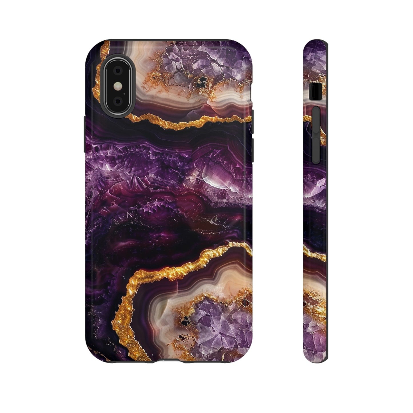 Purple Agate Tough Phone Case