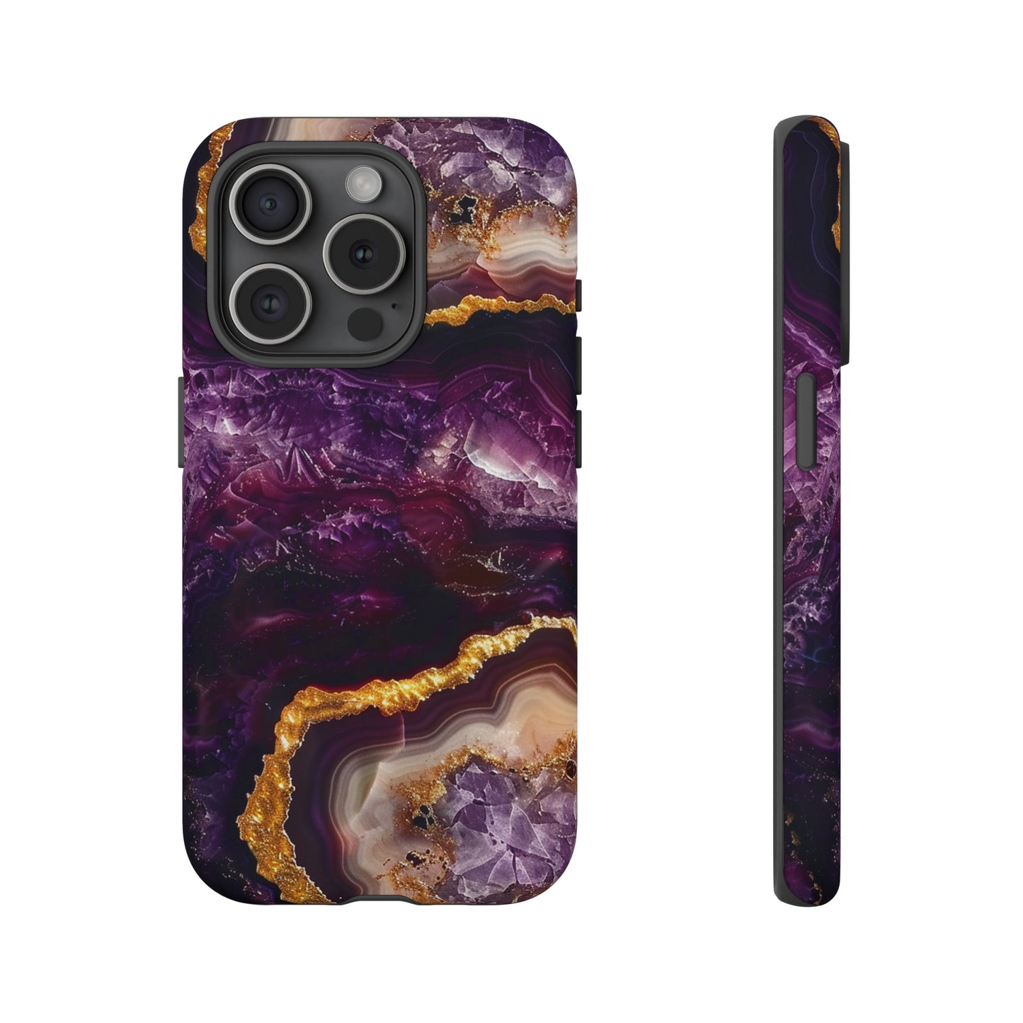 Purple Agate Tough Phone Case