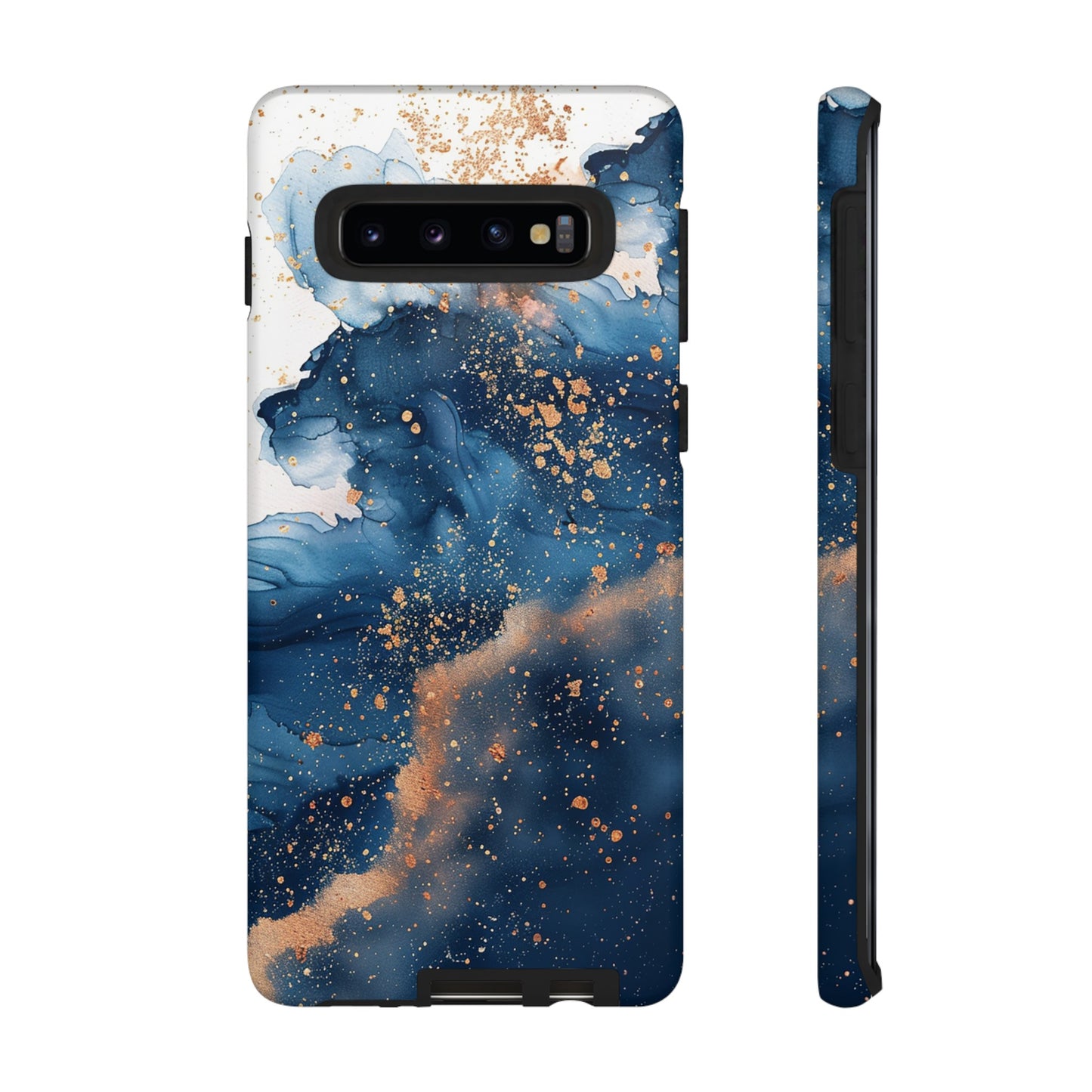 Blue Watercolors Tough Phone Case