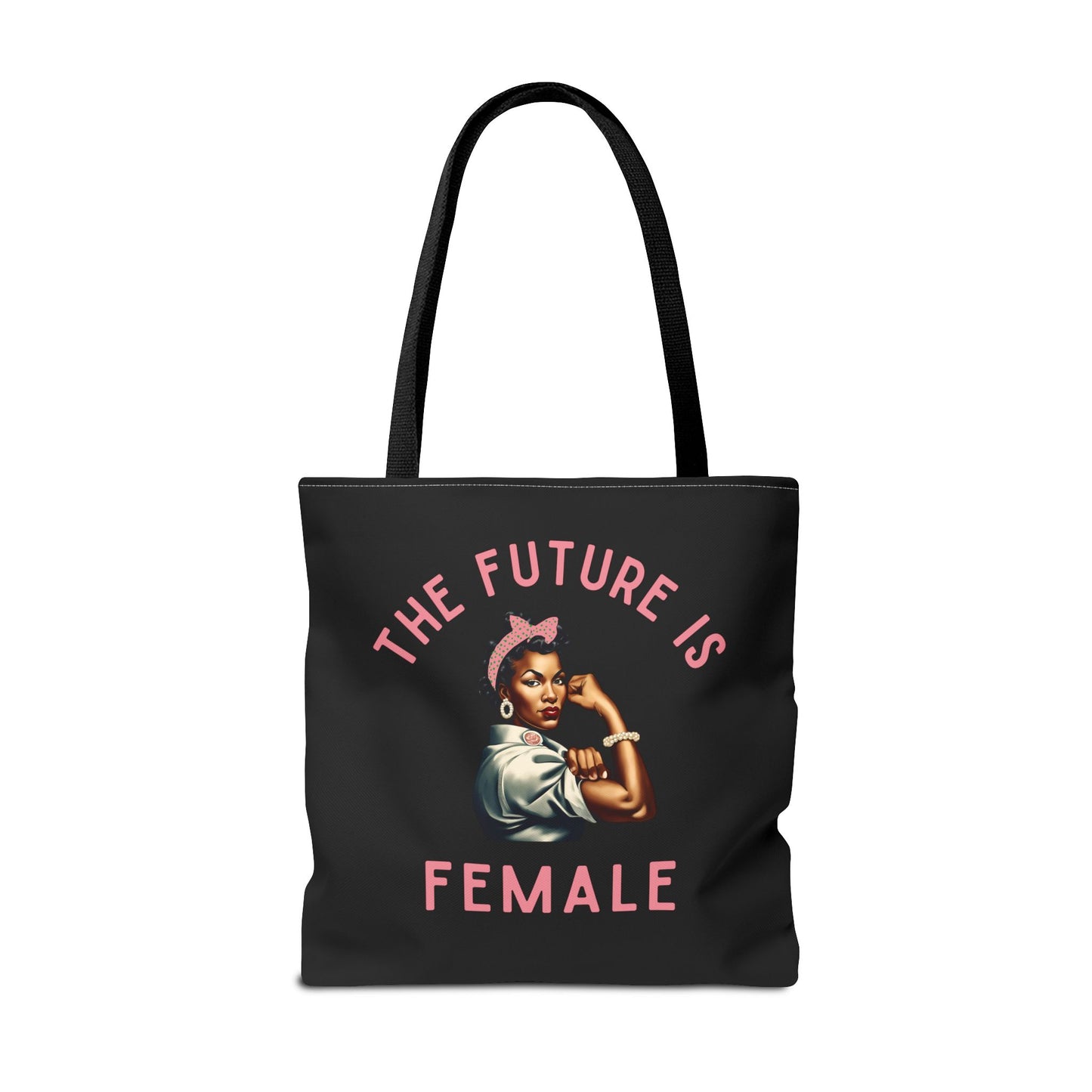 4 The Future is Female Black Tote Bag