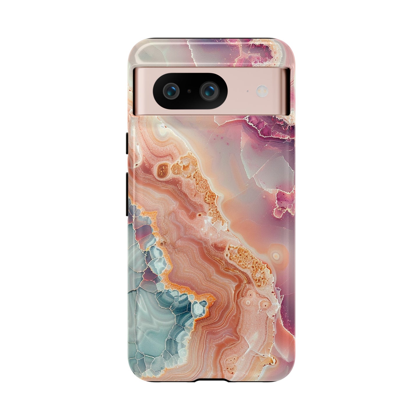 Pink Agate Tough Phone Case