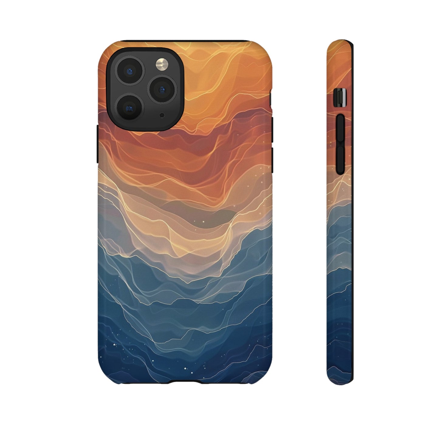 Color Waves Tough Phone Case