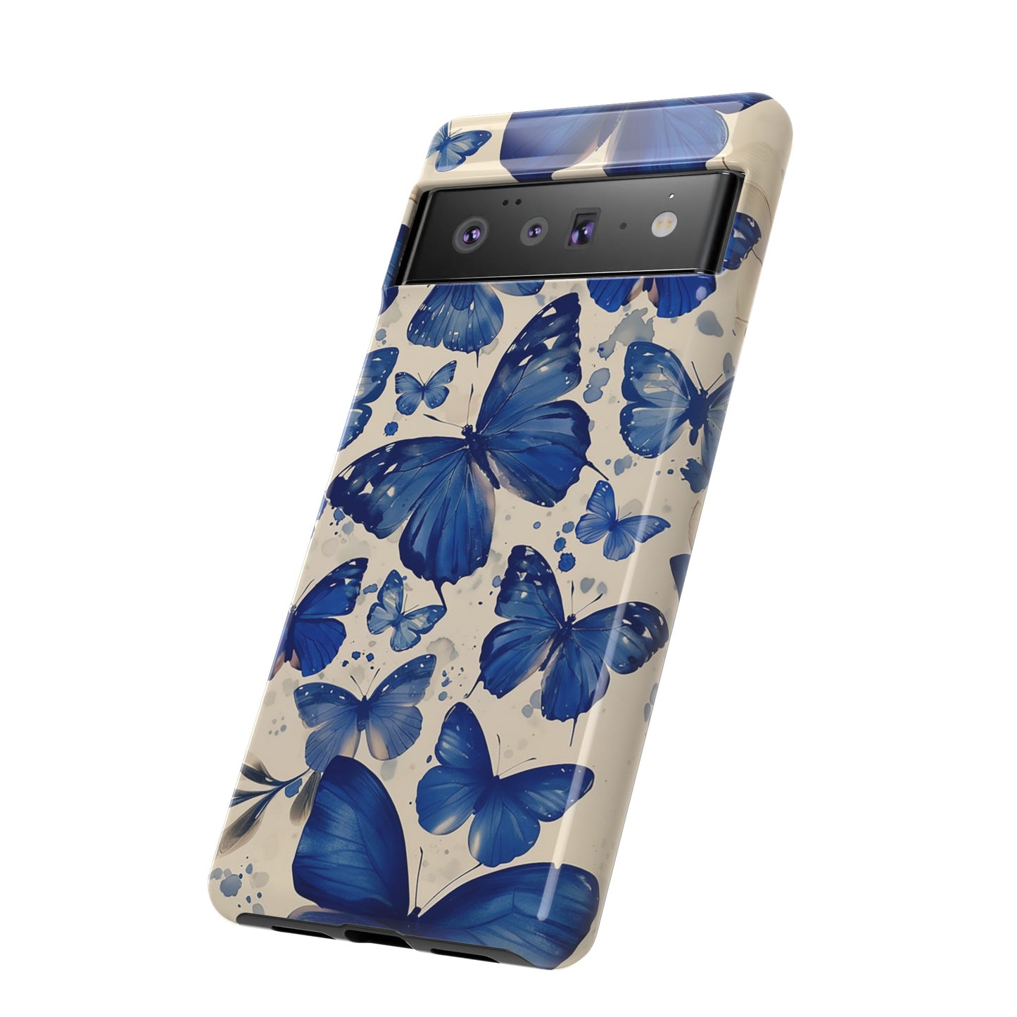 Blue Butterfly Tough Phone Case