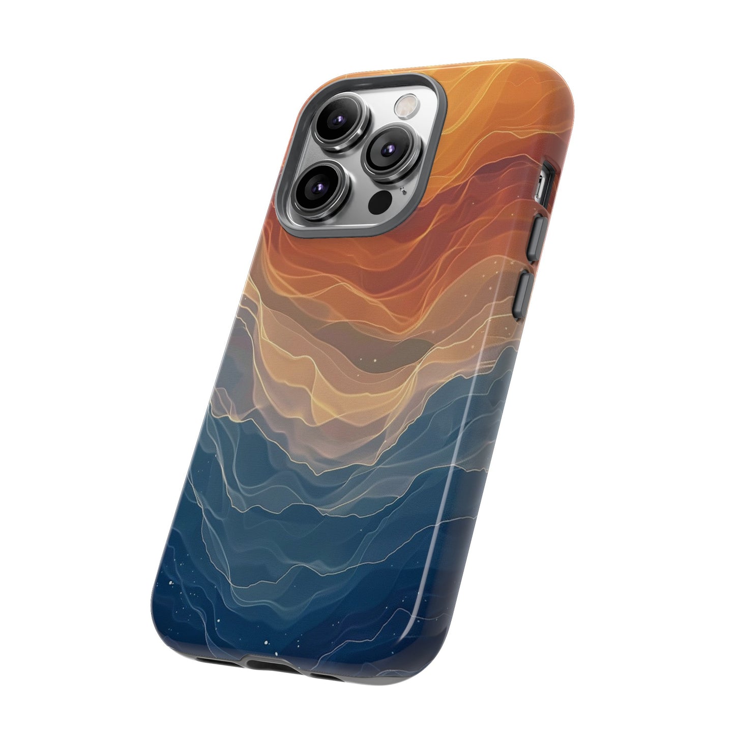 Color Waves Tough Phone Case