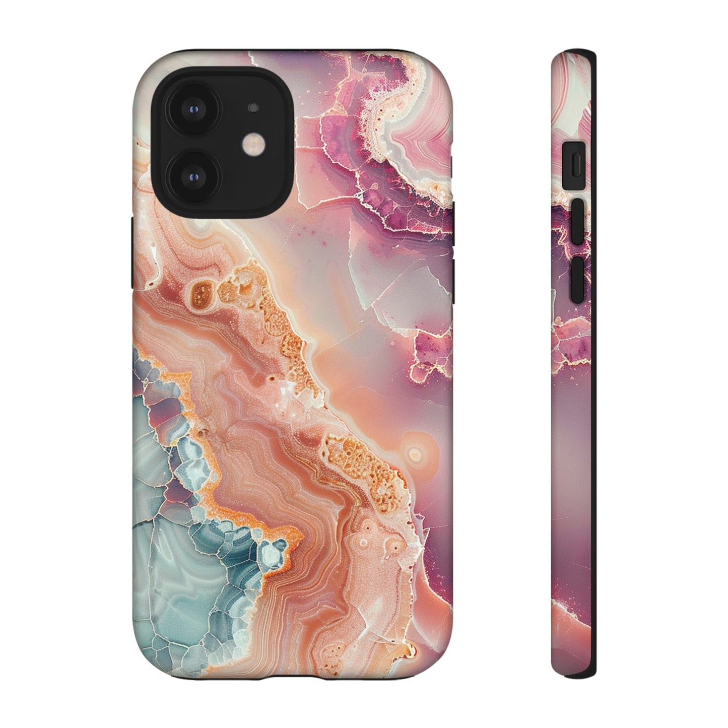 Pink Agate Tough Phone Case