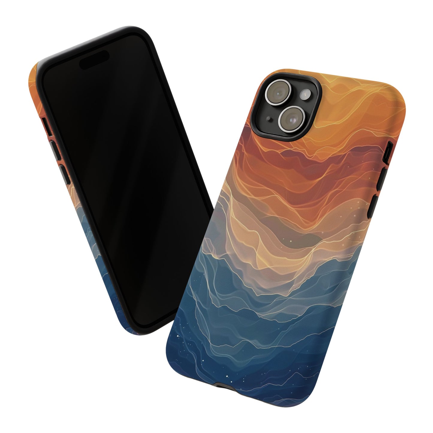 Color Waves Tough Phone Case