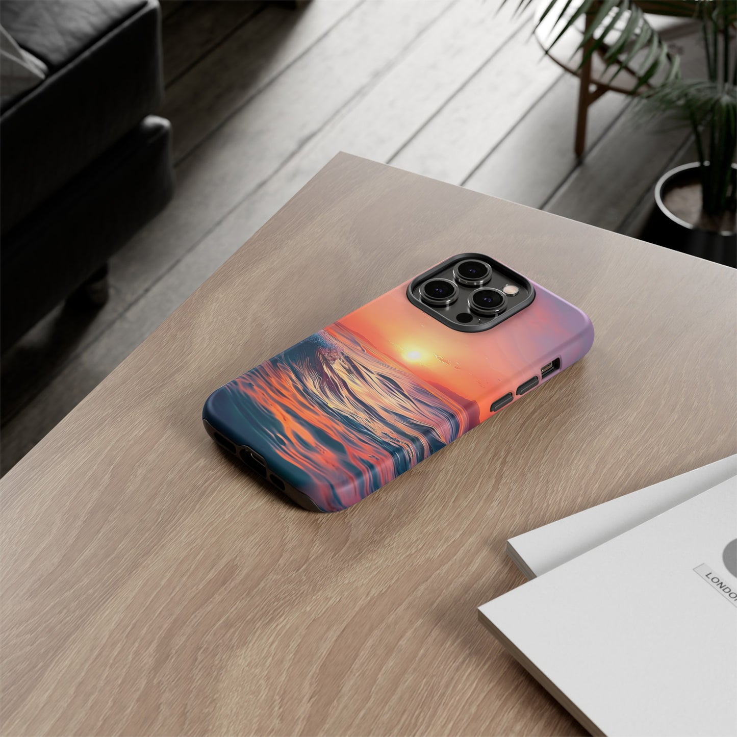 Ocean Sunset Tough Phone Case