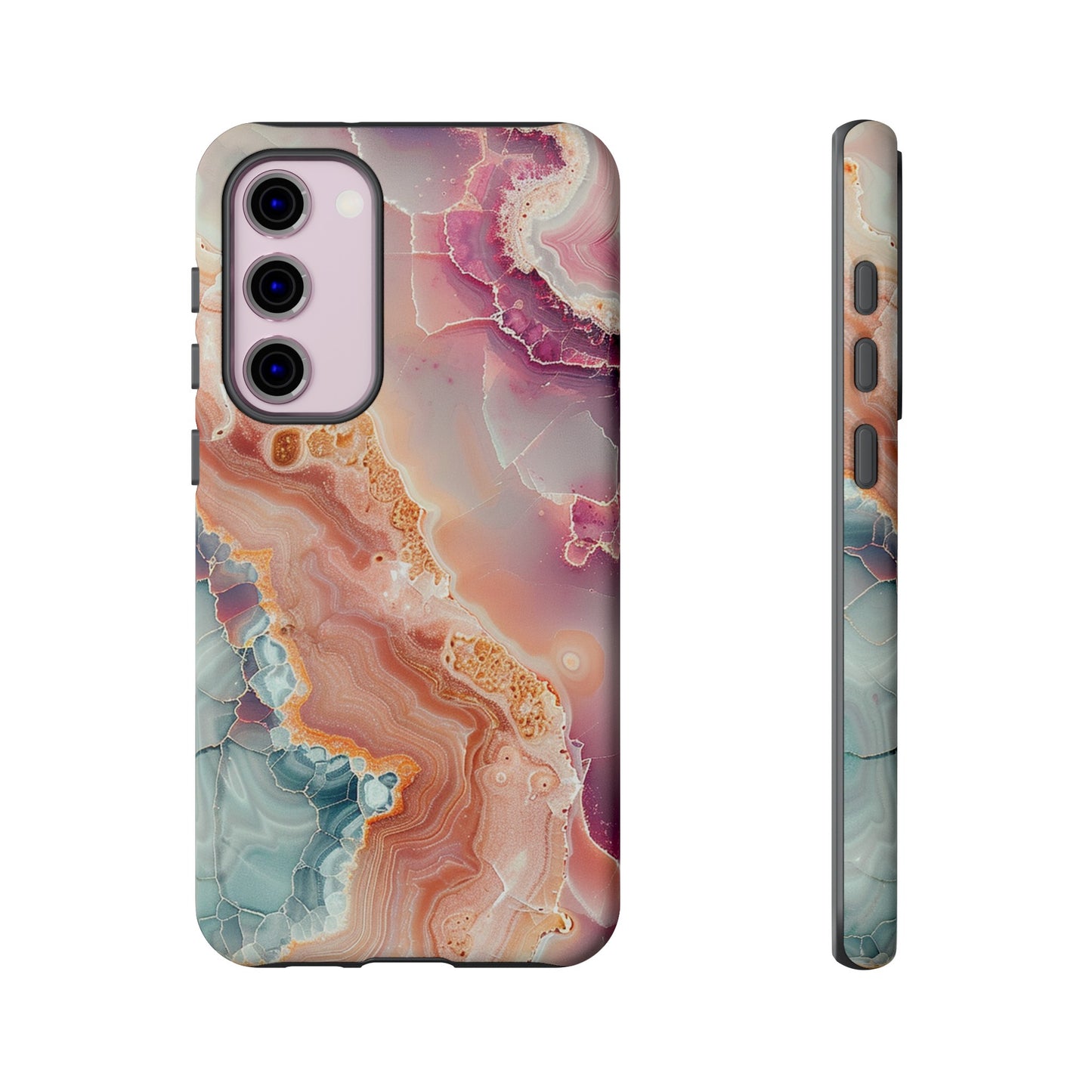 Pink Agate Tough Phone Case