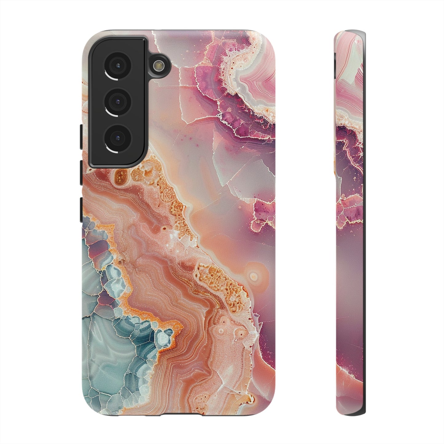 Pink Agate Tough Phone Case