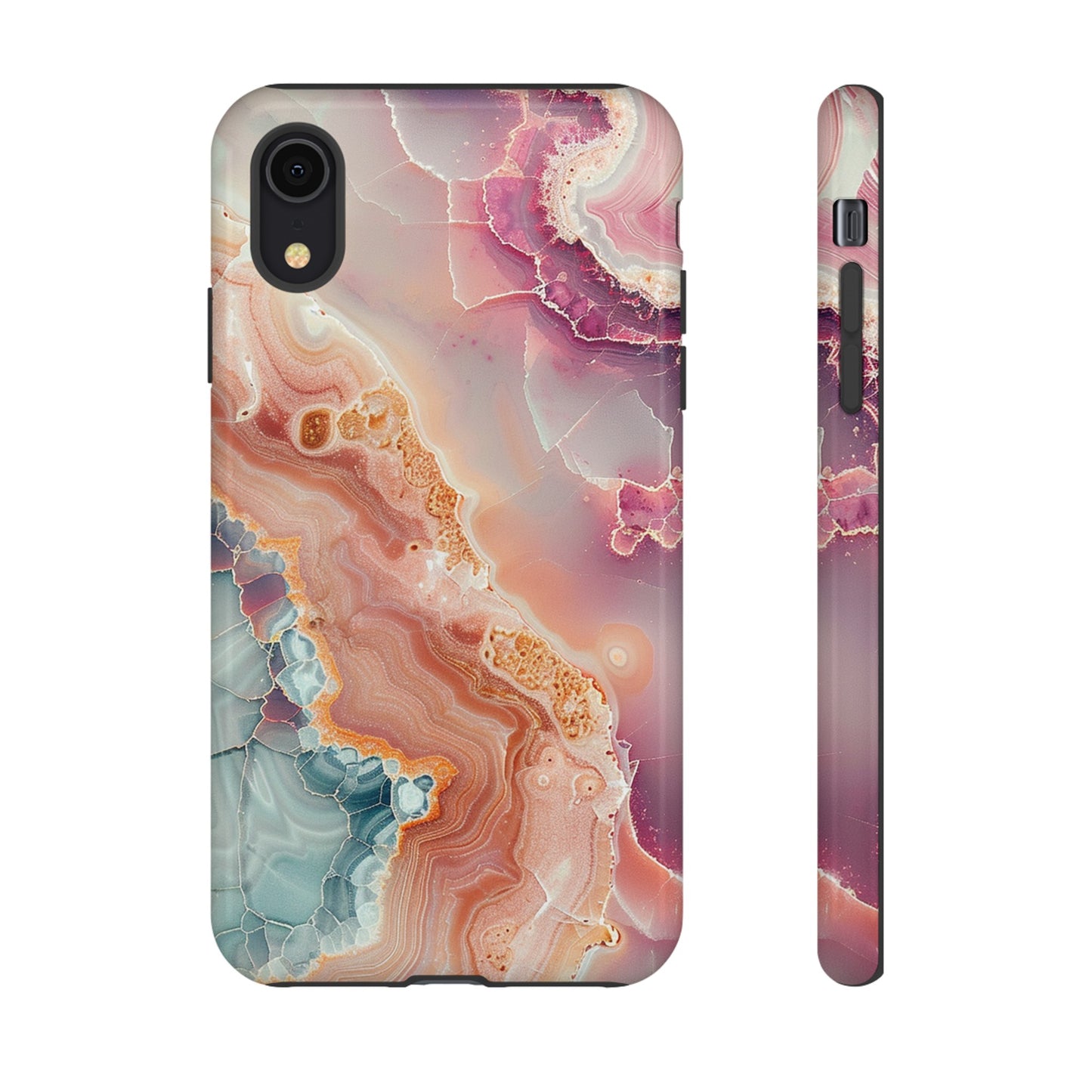 Pink Agate Tough Phone Case