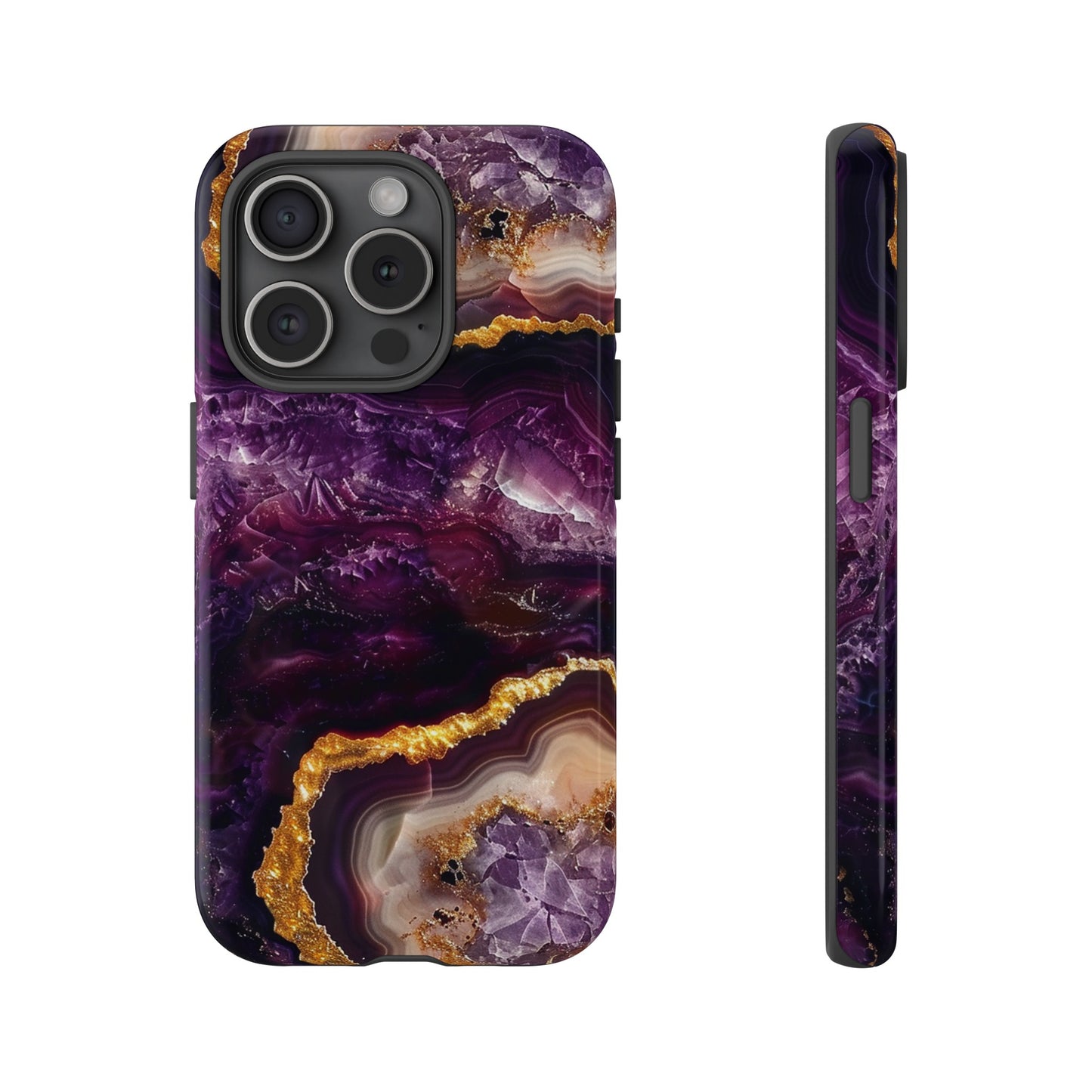 Purple Agate Tough Phone Case