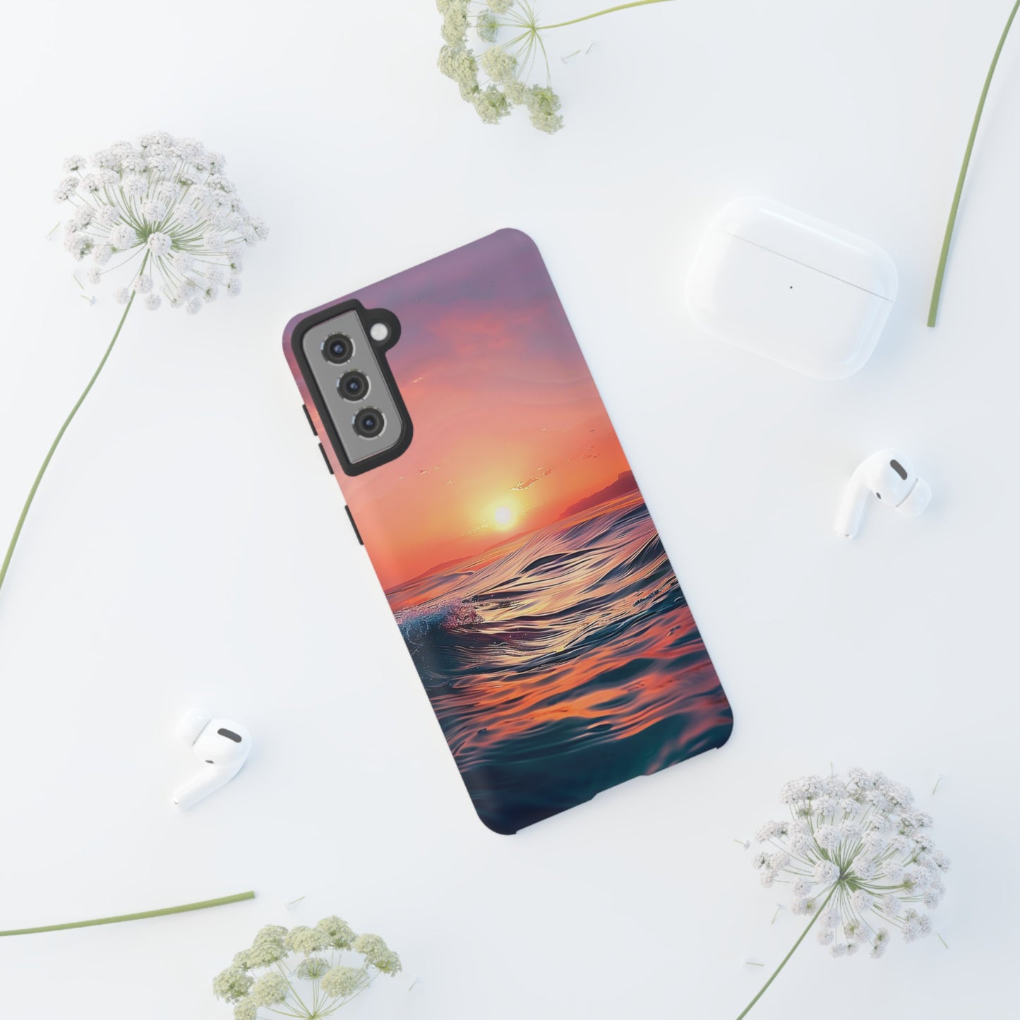 Ocean Sunset Tough Phone Case