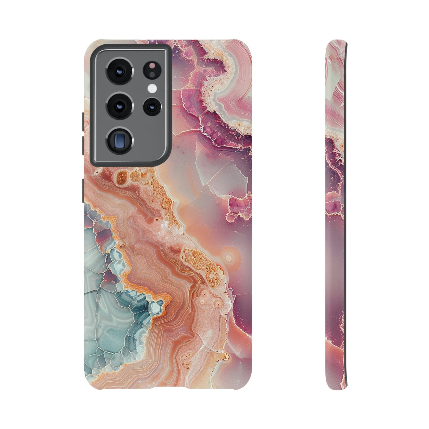 Pink Agate Tough Phone Case