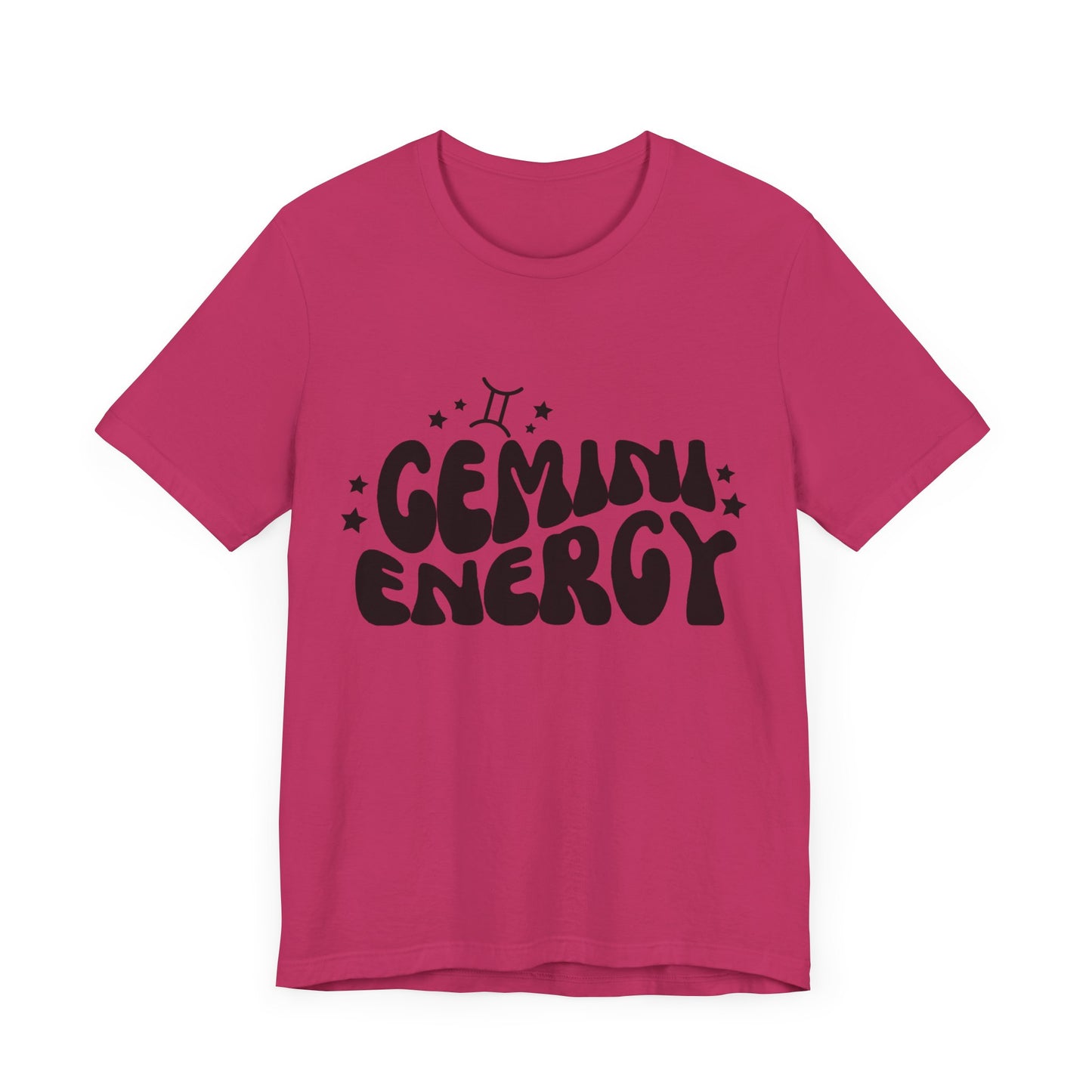 Gemini Energy Unisex Jersey Short Sleeve Tee