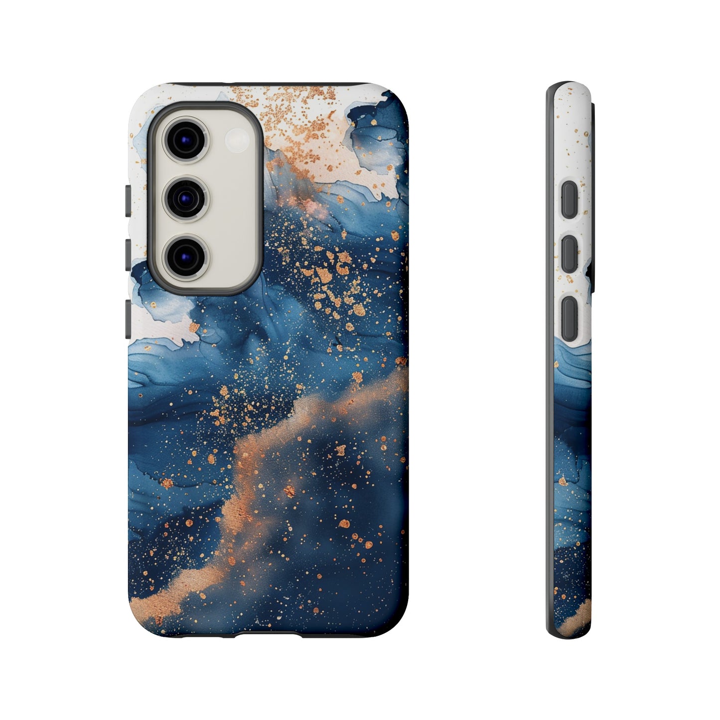 Blue Watercolors Tough Phone Case