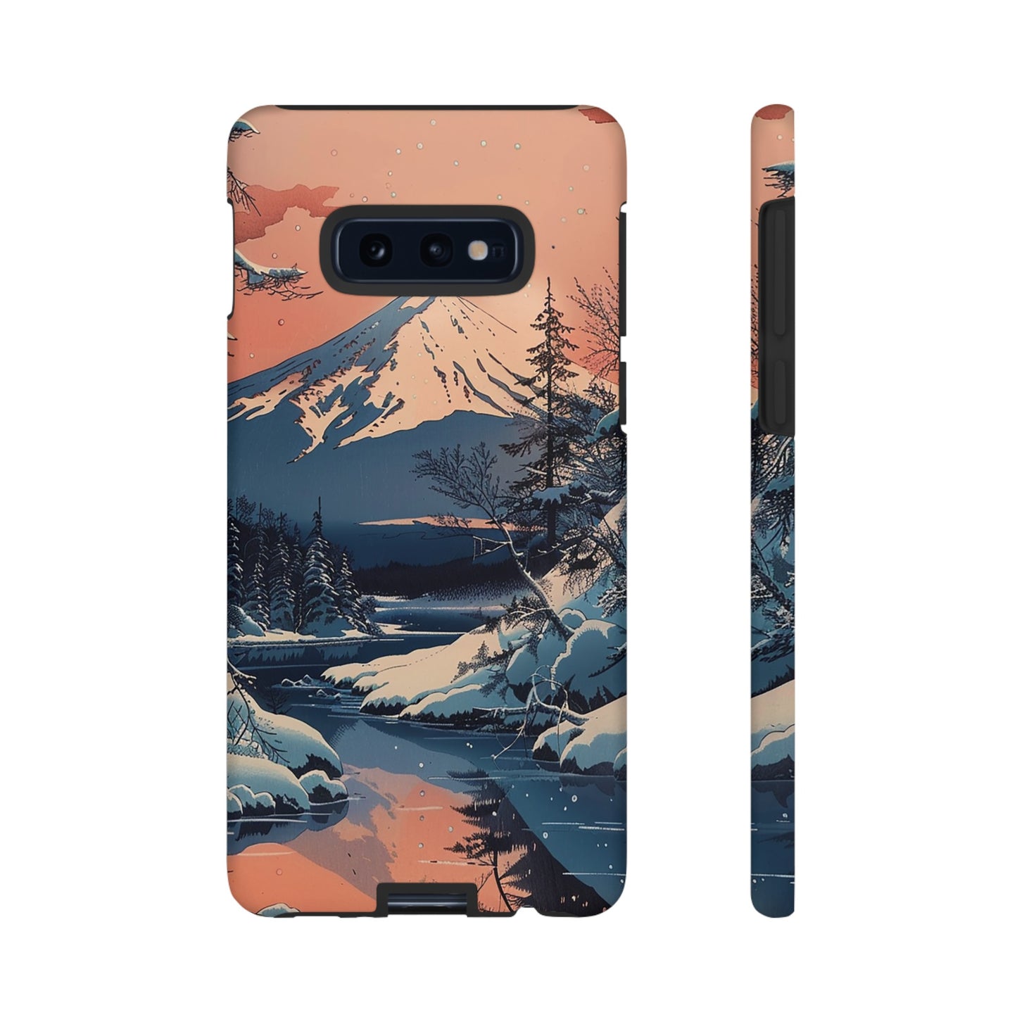 Snow Covered Mountain Tough Phone Case