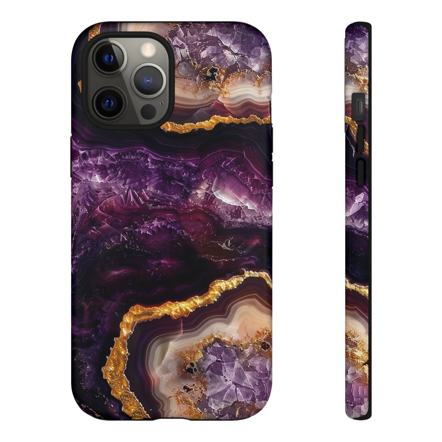 Purple Agate Tough Phone Case