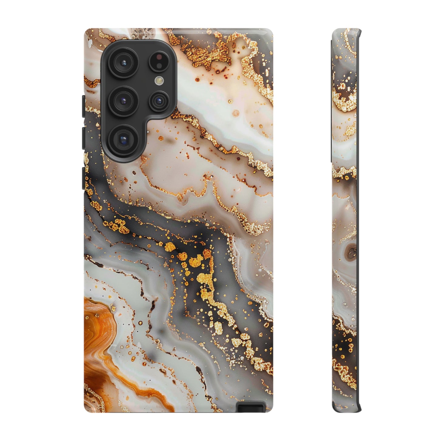 Gold Agate Tough Phone Case