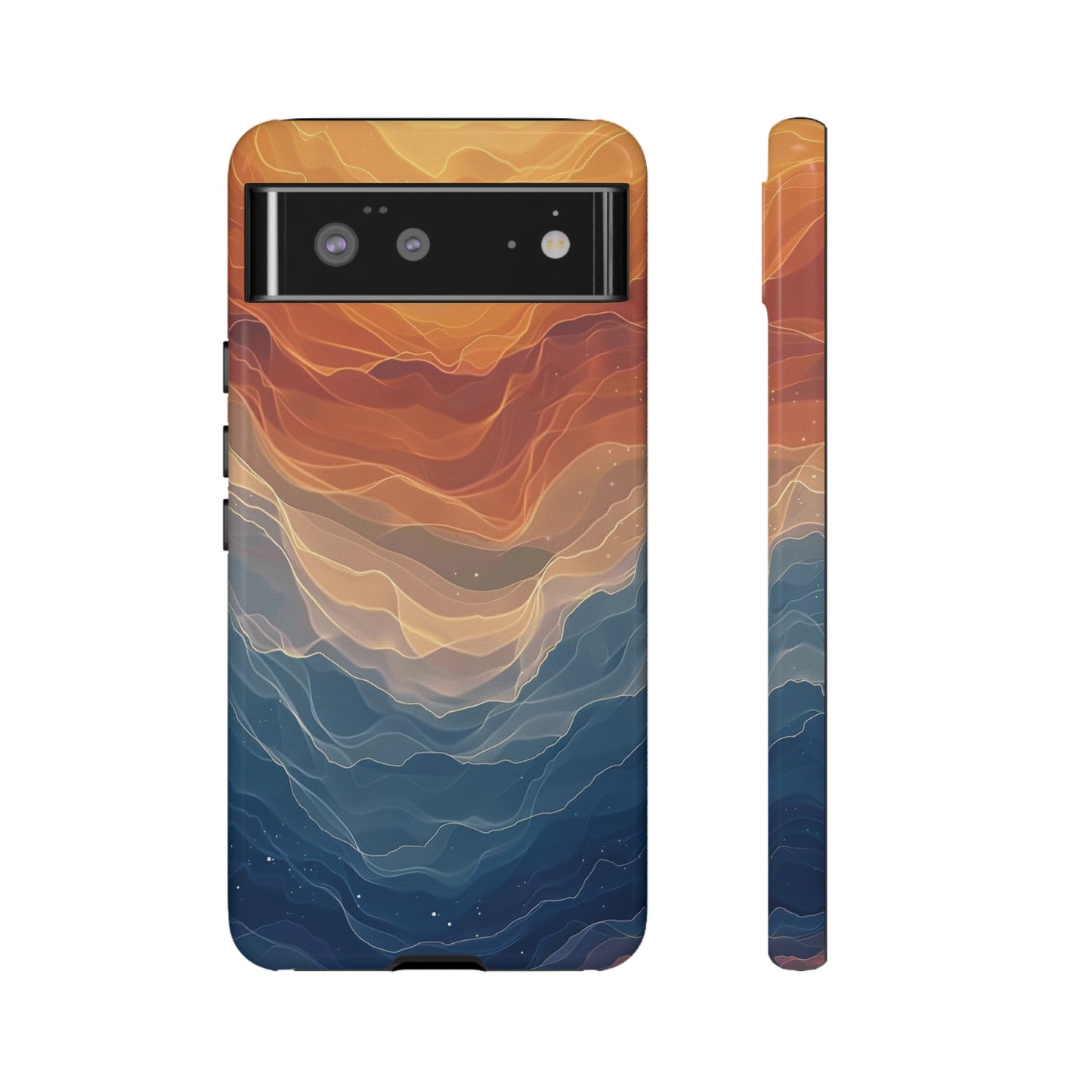 Color Waves Tough Phone Case