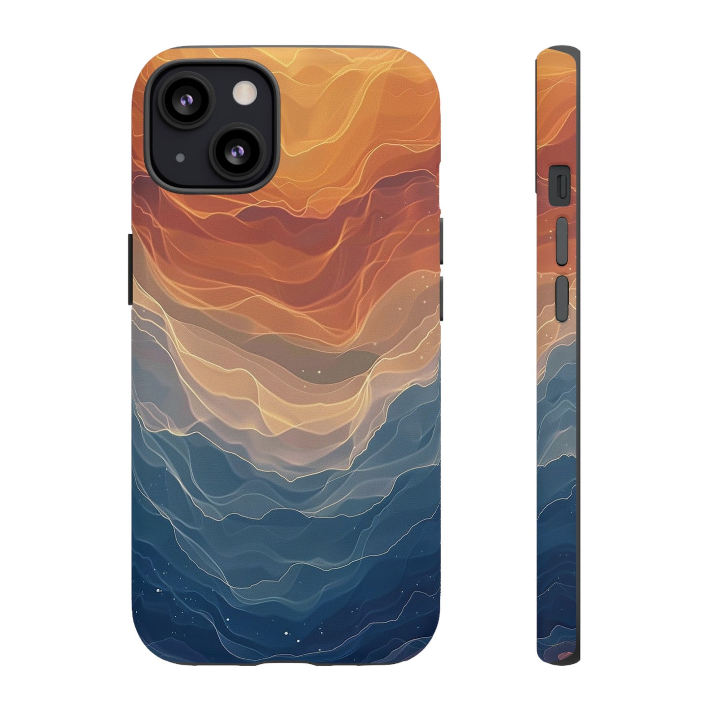 Color Waves Tough Phone Case