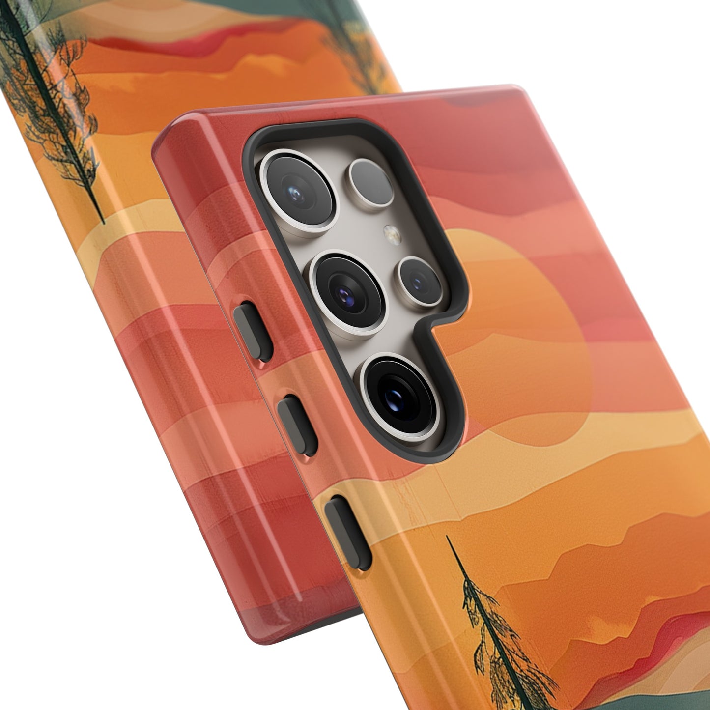 Forest Sunset Tough Phone Case