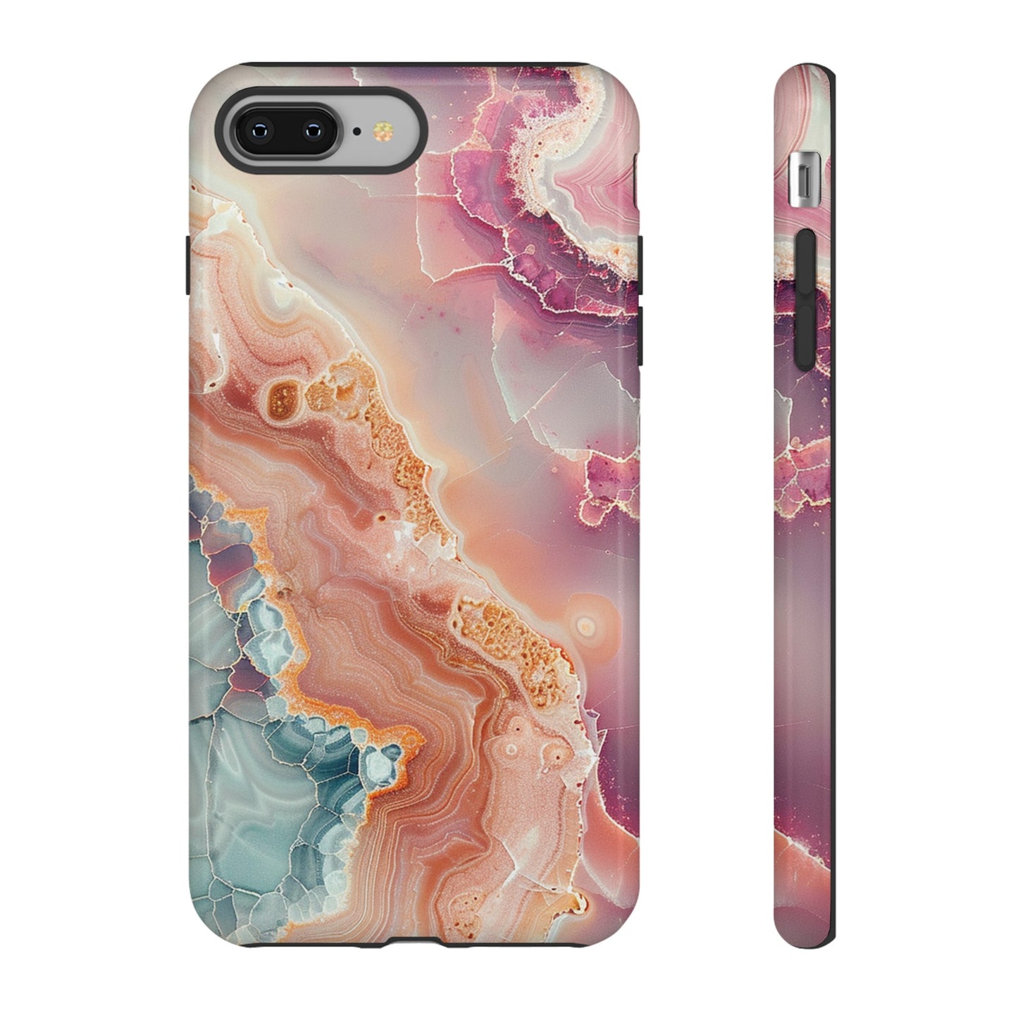 Pink Agate Tough Phone Case