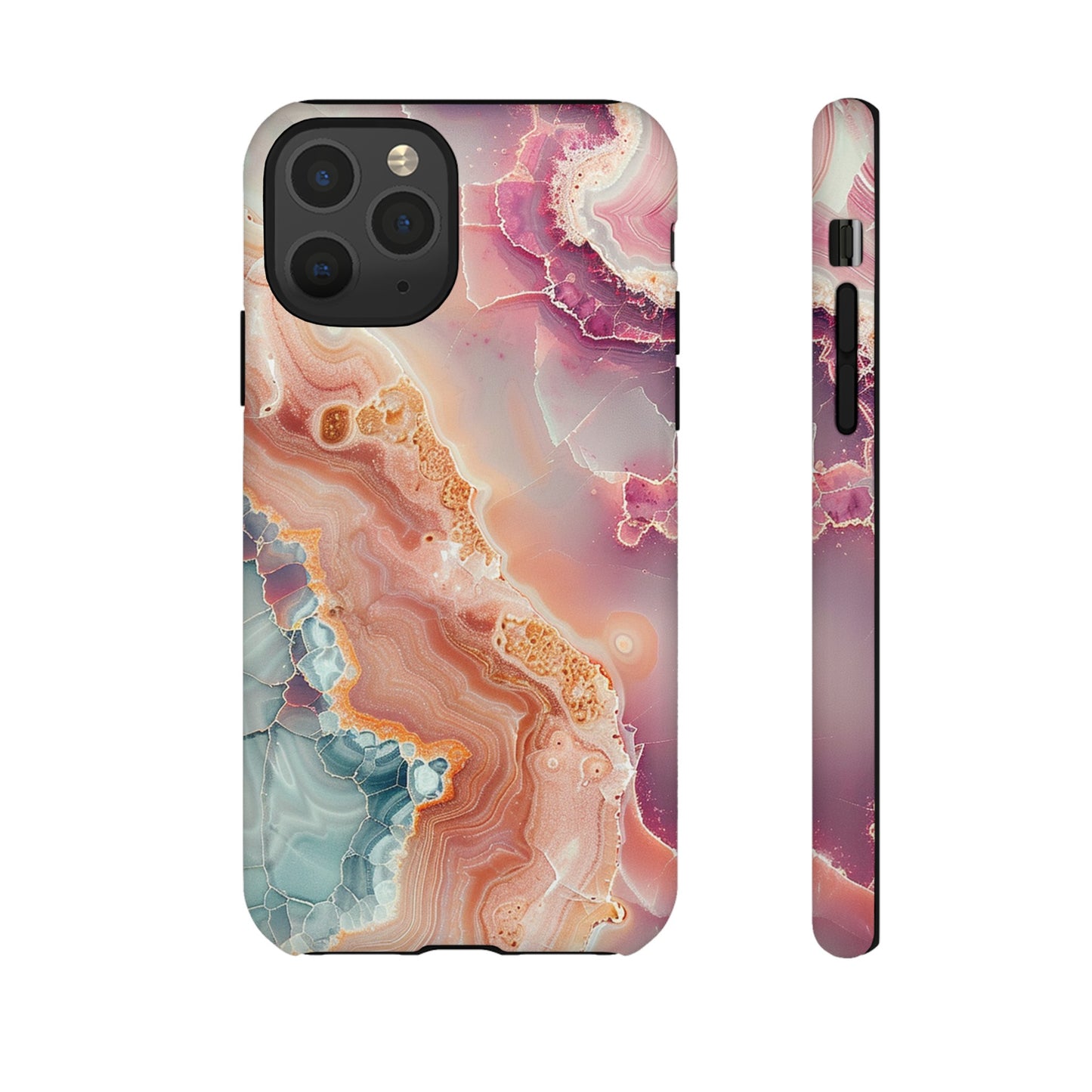 Pink Agate Tough Phone Case