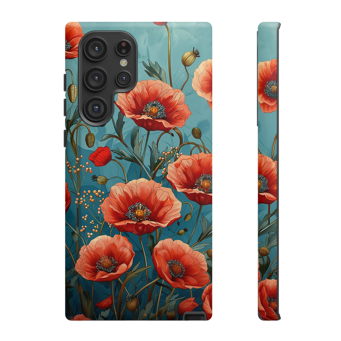 Poppies Tough Phone Case