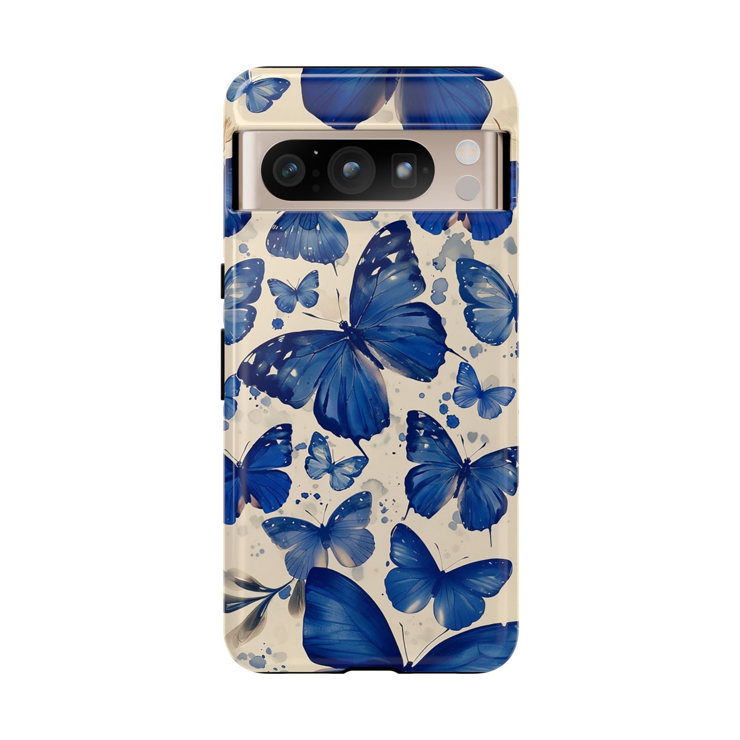 Blue Butterfly Tough Phone Case