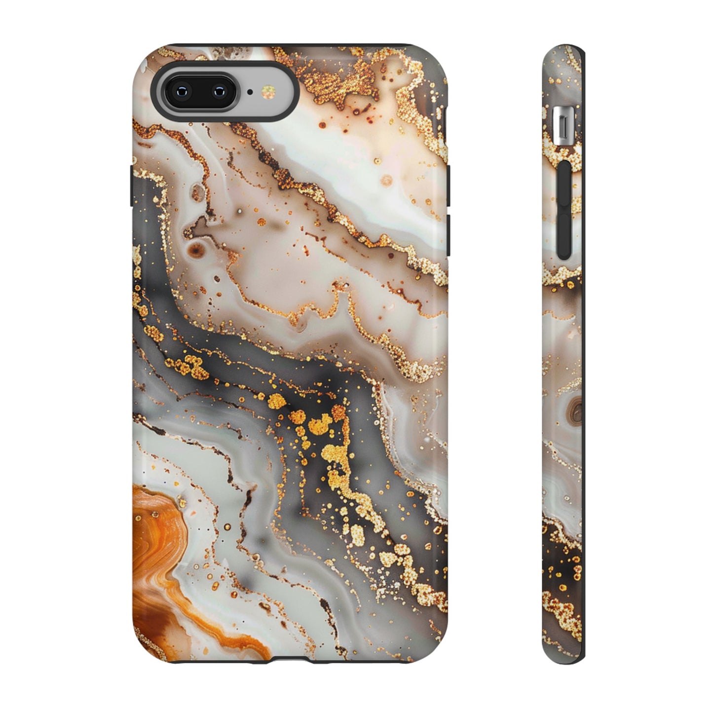 Gold Agate Tough Phone Case