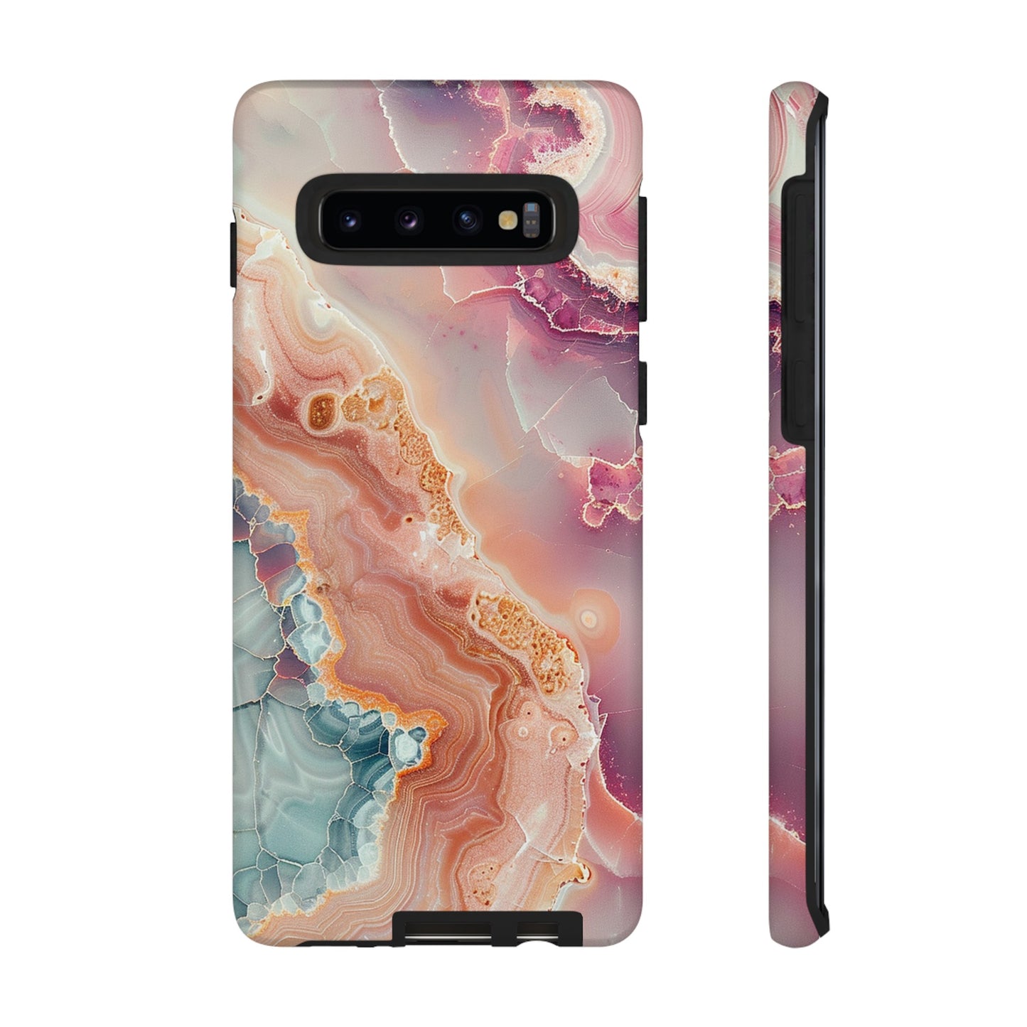 Pink Agate Tough Phone Case