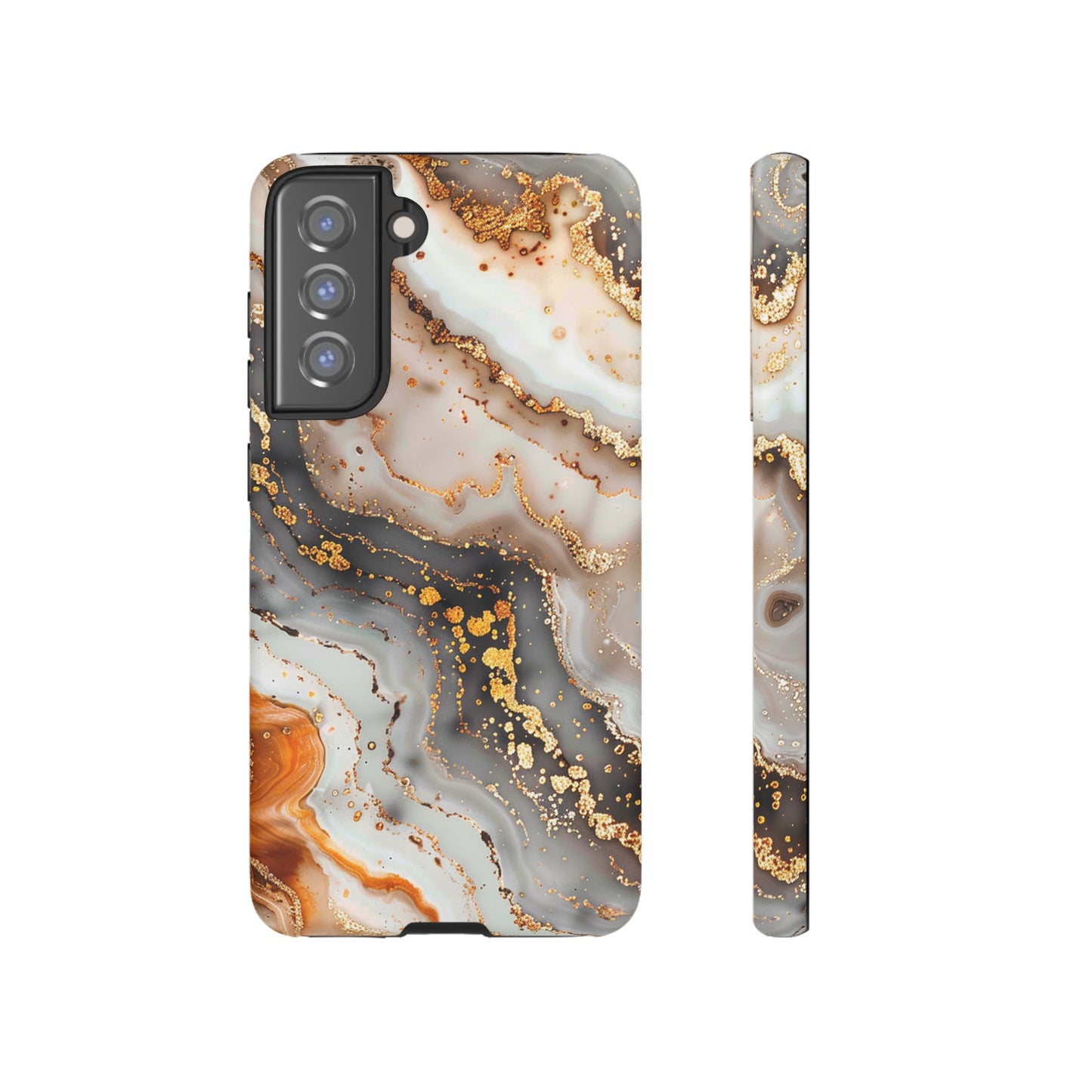 Gold Agate Tough Phone Case