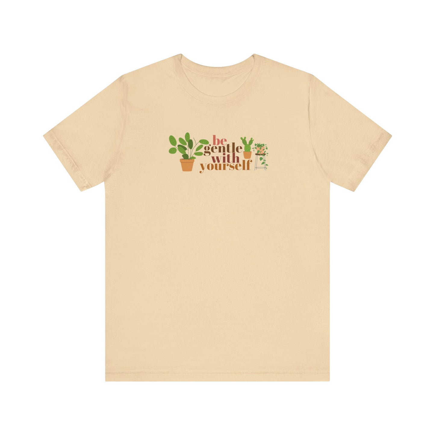 Be Gentle With Yourself Jersey Short Sleeve Tee