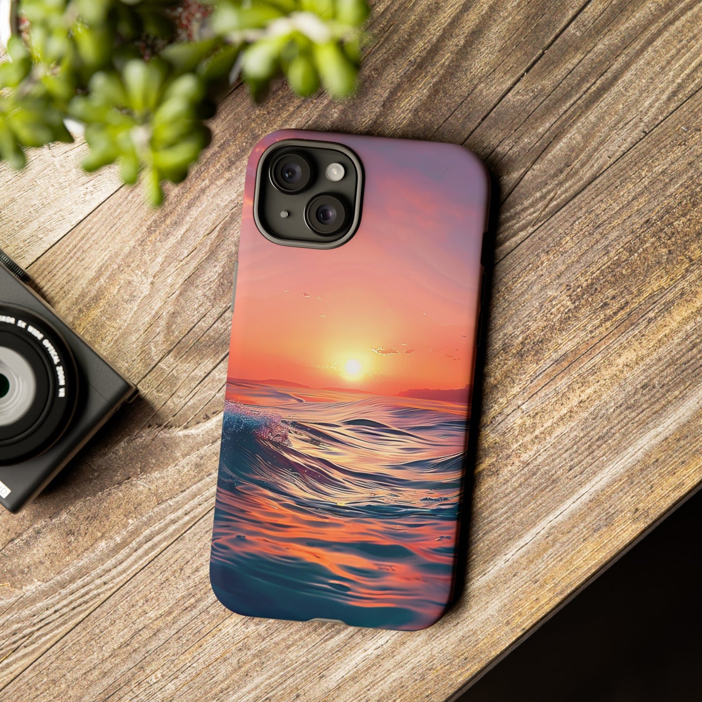 Ocean Sunset Tough Phone Case