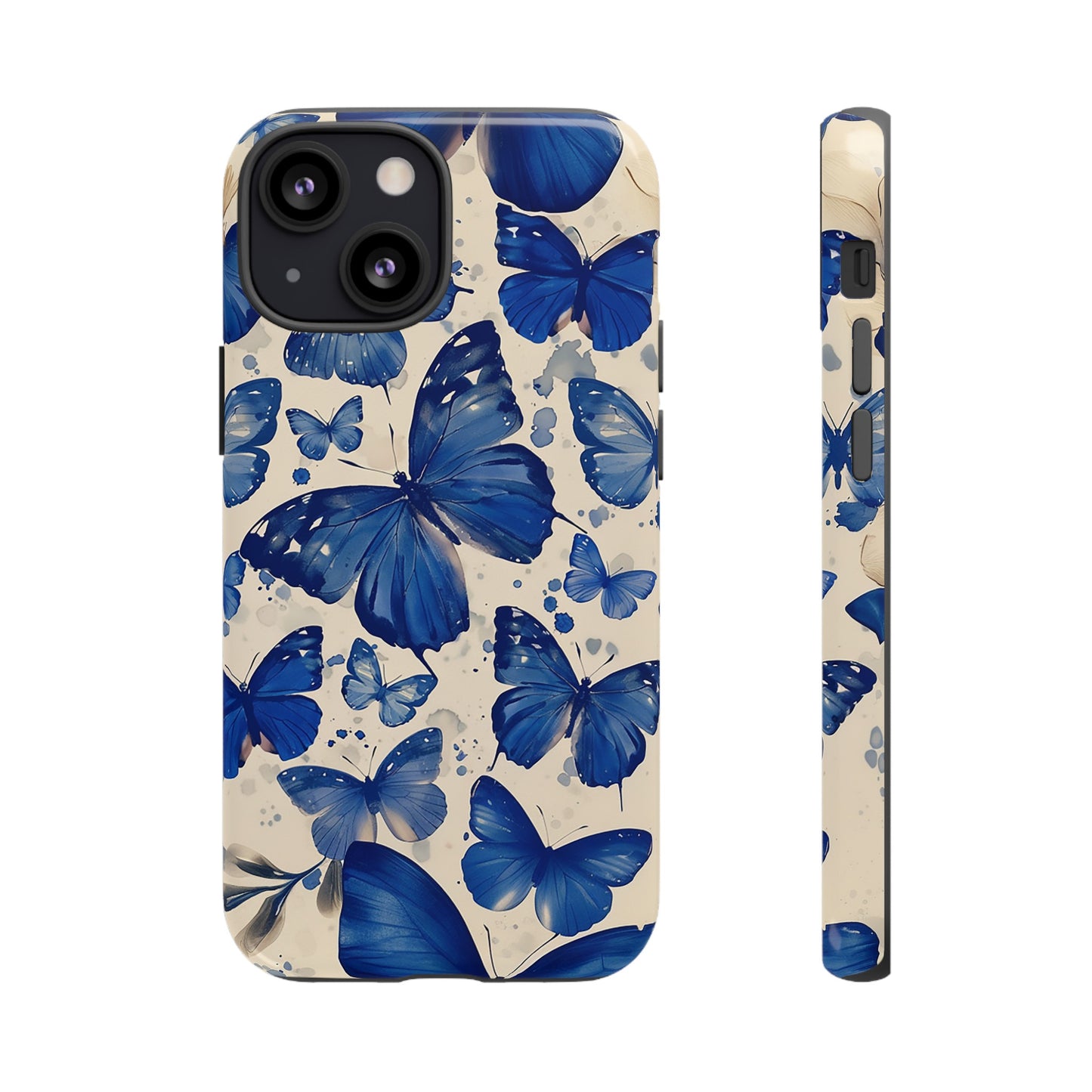 Blue Butterfly Tough Phone Case