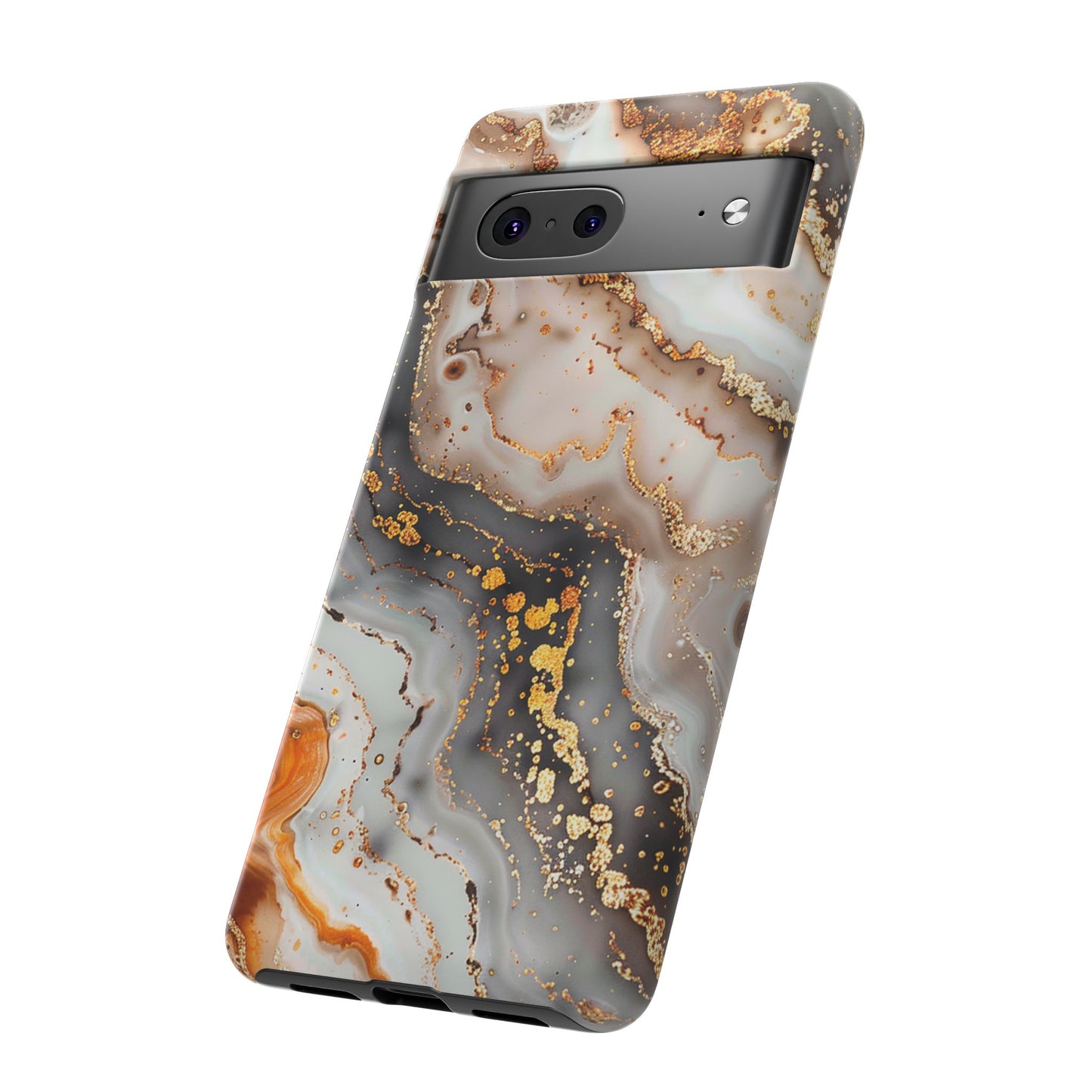 Gold Agate Tough Phone Case